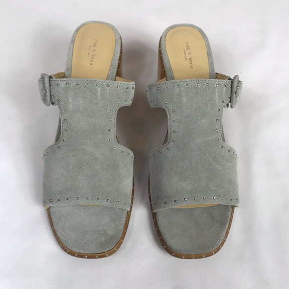 rag & bone Grey Matteo Mule (38) BNIB - Picture 5 of 8